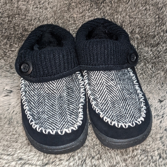 Clarks Suede Herringbone Slippers Women's 10 - Picture 9 of 11